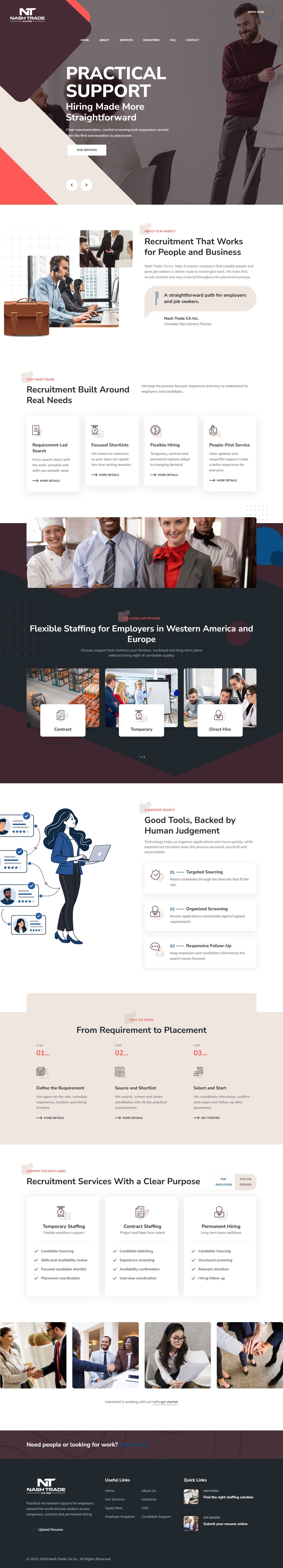 Nash Trade Website